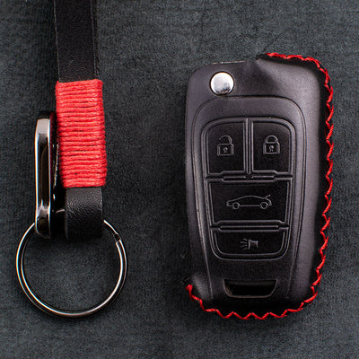 Luxury Leather Car Key Case- Key Model C3