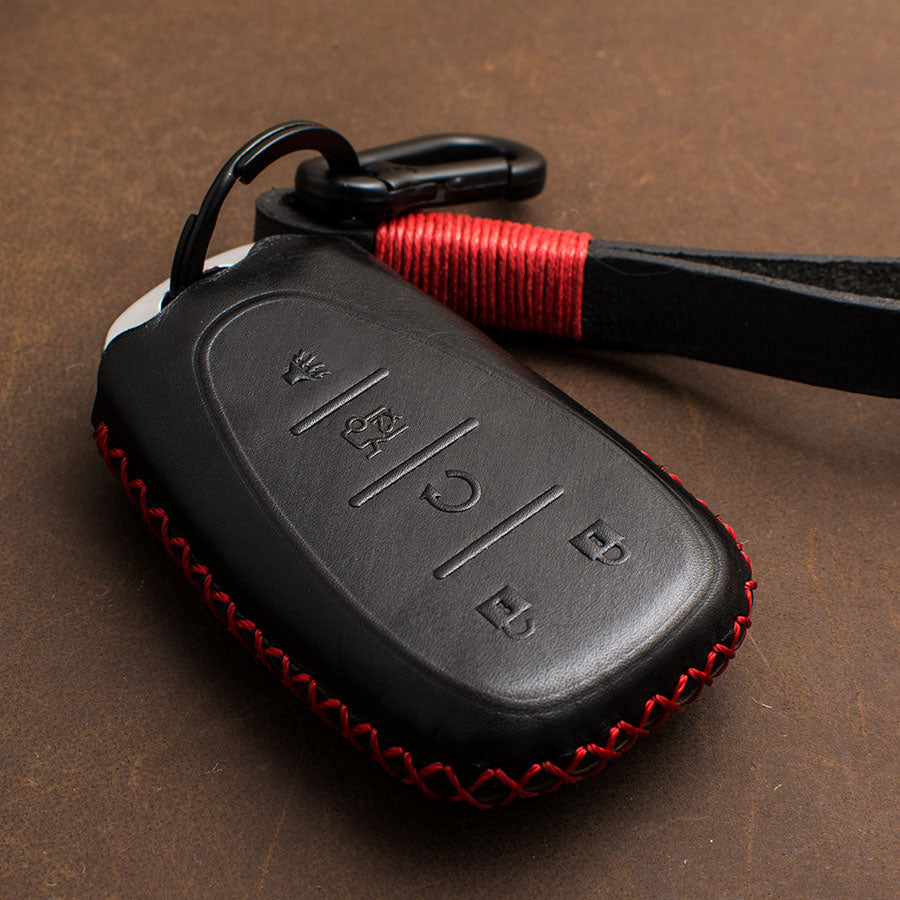 Luxury Leather Car Key Case- Key Model C7