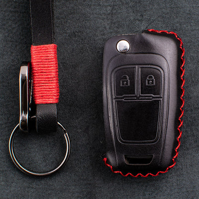 Luxury Leather Car Key Case- Key Model C1