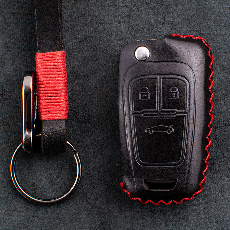 Luxury Leather Car Key Case- Key Model C2