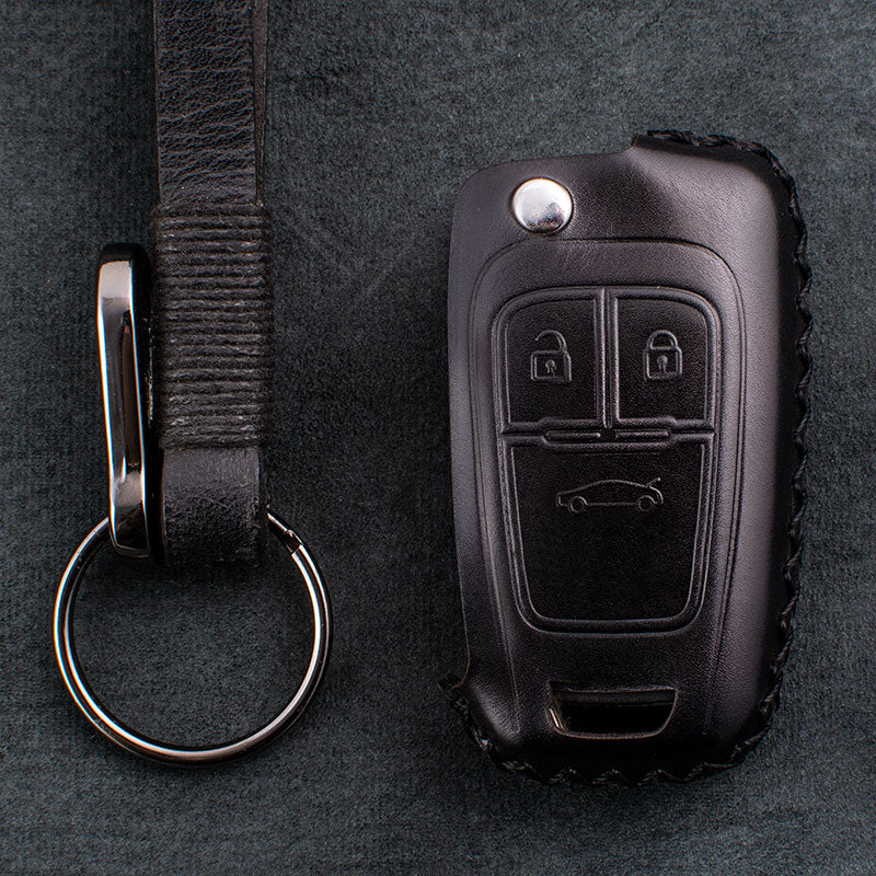 Luxury Leather Car Key Case- Key Model C2