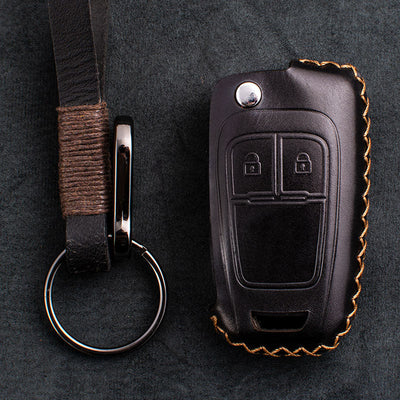 Luxury Leather Car Key Case- Key Model C1