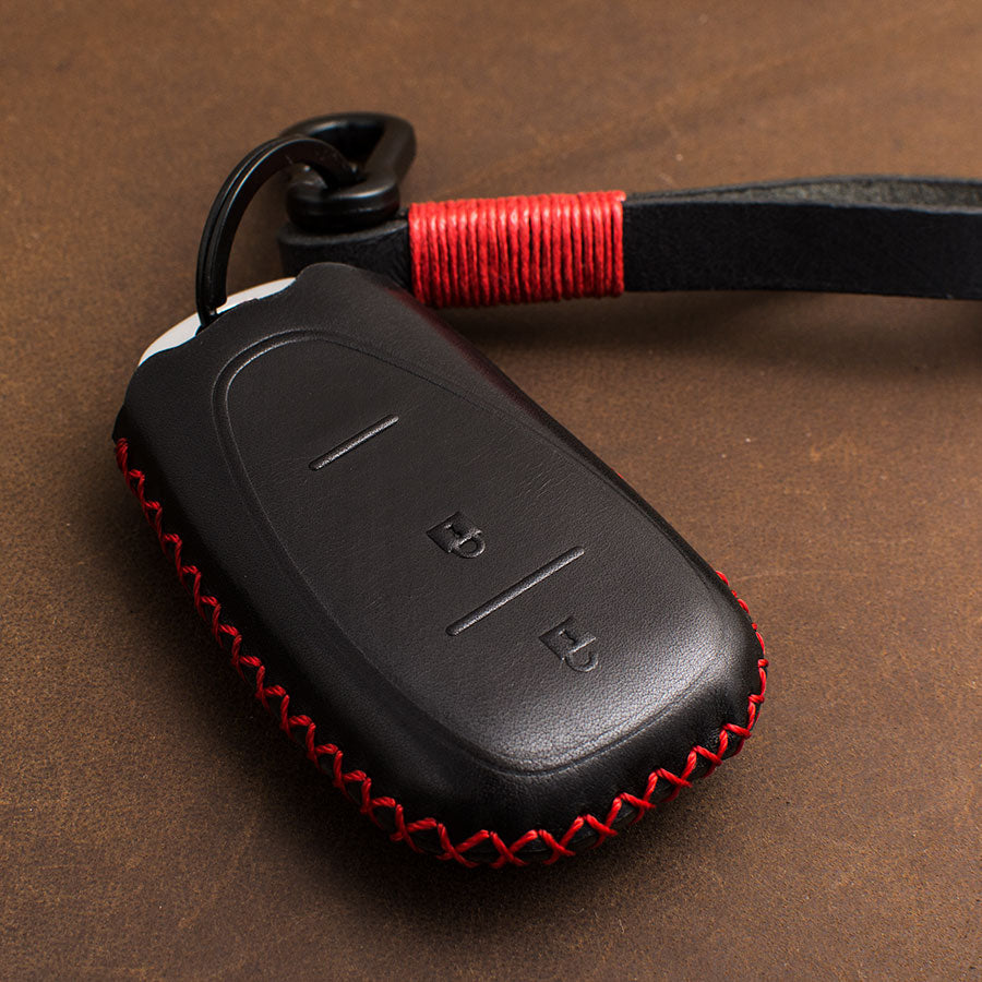 Luxury Leather Car Key Case- Key Model C8