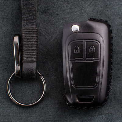 Luxury Leather Car Key Case- Key Model C1