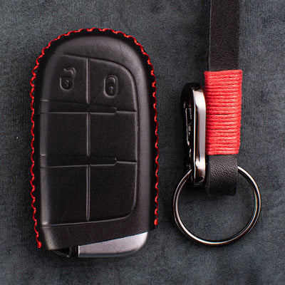 Genuine Leather Car Key Case - Key Model J1