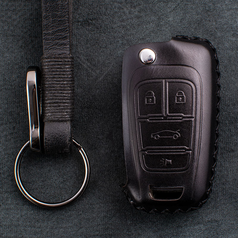 Luxury Leather Car Key Case- Key Model C3