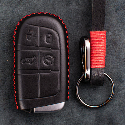 Genuine Leather Car Key Case - Key Model J3