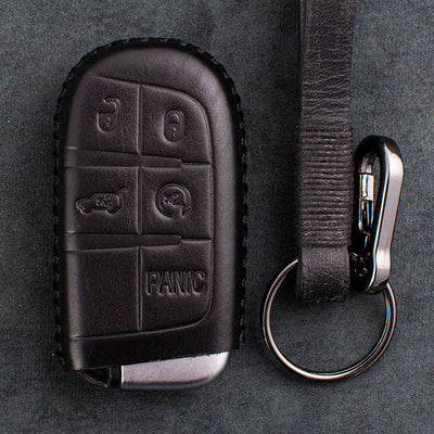 Genuine Leather Car Key Case - Key Model J4